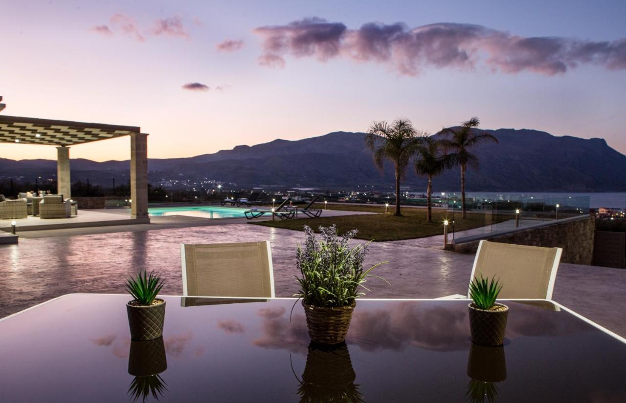 Larimar Luxury Sea View Villa Киссамос Экстерьер фото