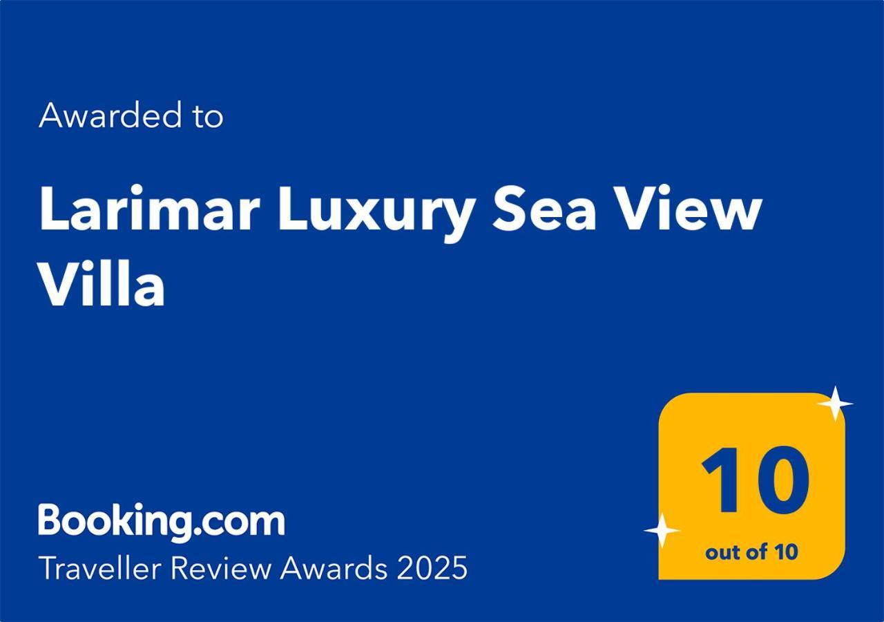 Larimar Luxury Sea View Villa Киссамос Экстерьер фото